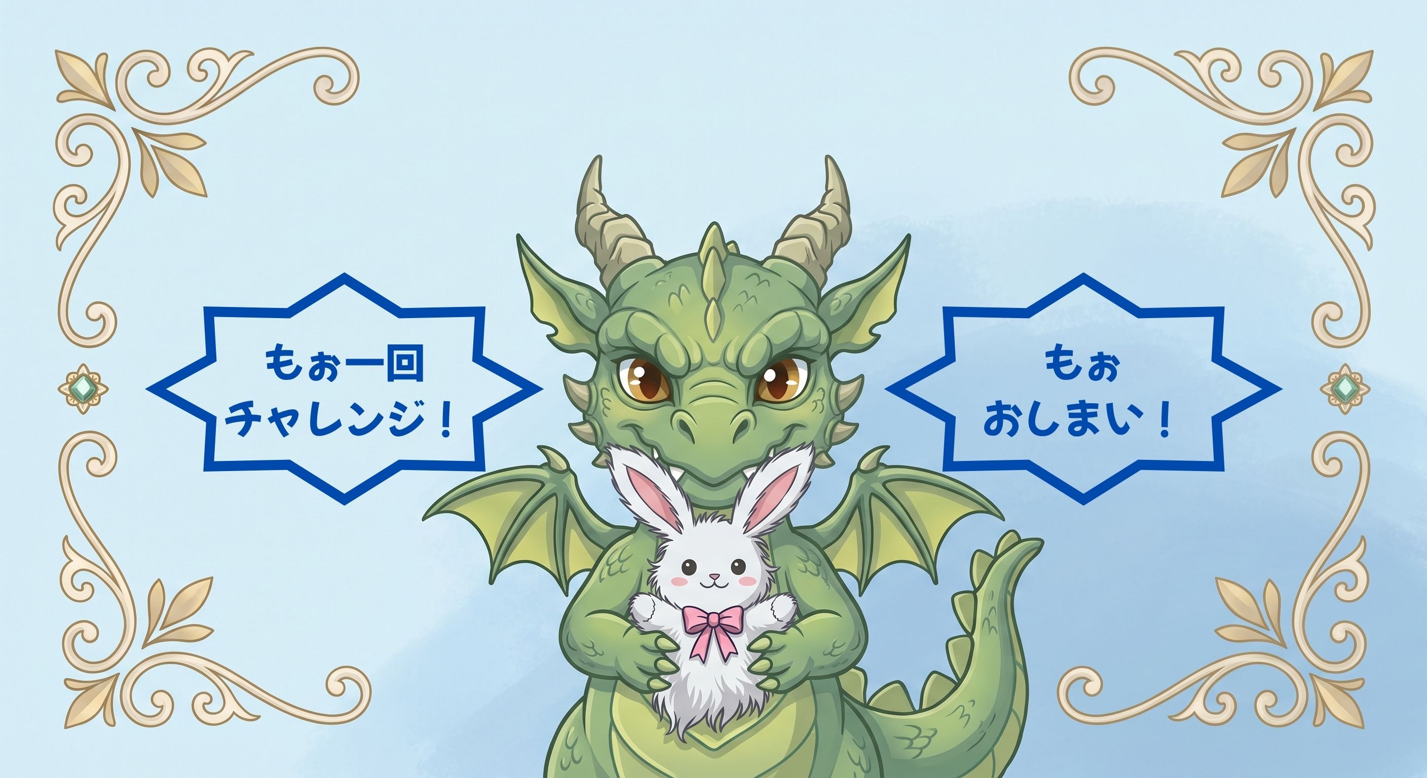 もう一度または終了